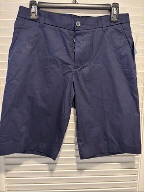 H&M Navy Flat-Front Men's Shorts Size 30